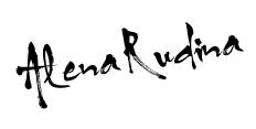 Olena Rudina, sign